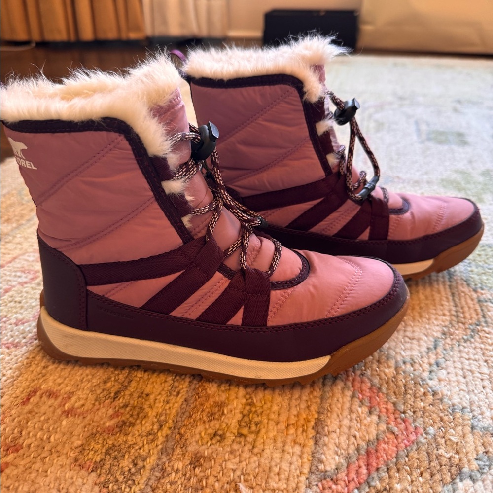 Sorel Women's Purple and Pink Winter Boots